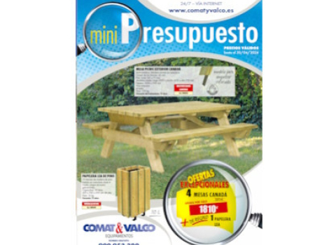 Promoción especial marzo 2026 en Comat y Valco